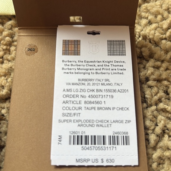 Burberry wallet - Picture 2 of 6